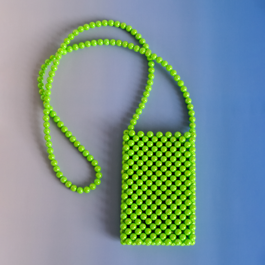 Phone Pouch in Lime